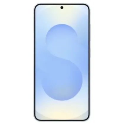 The Samsung Galaxy S25 on a white background